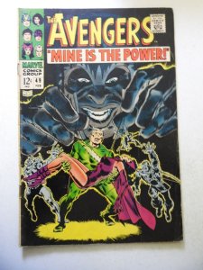 The Avengers #49 (1968) VG Condition moisture stains