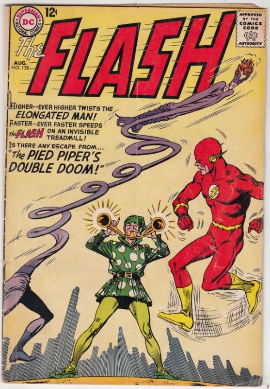 Flash, The #138 (Aug-63) VG+ Affordable-Grade Flash