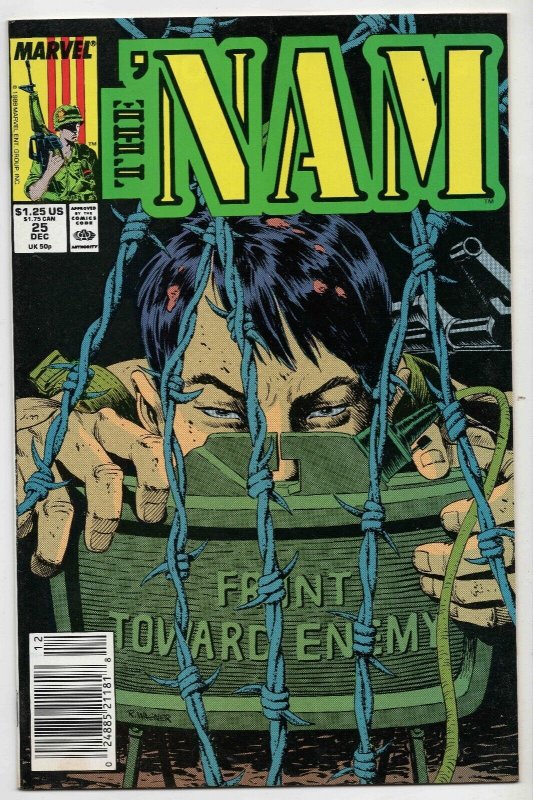 The Nam #25 VINTAGE 1988 Marvel Comics