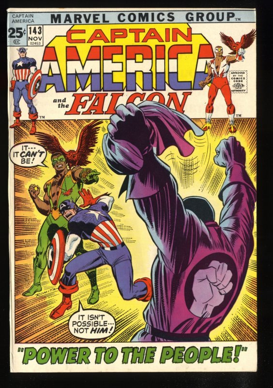 Captain America #143 VF 8.0