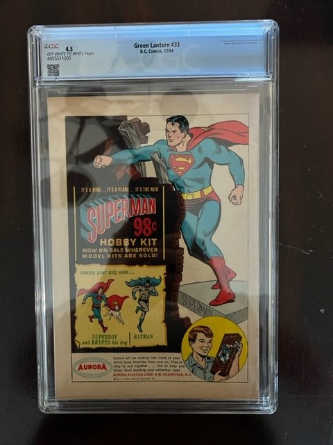 Green Lantern #33 (1964) - CGC 4.5