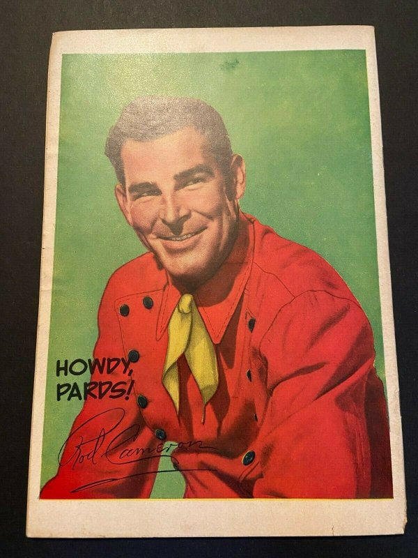 Rod Cameron Western 1 VG- (Fawcett Feb. 1950)