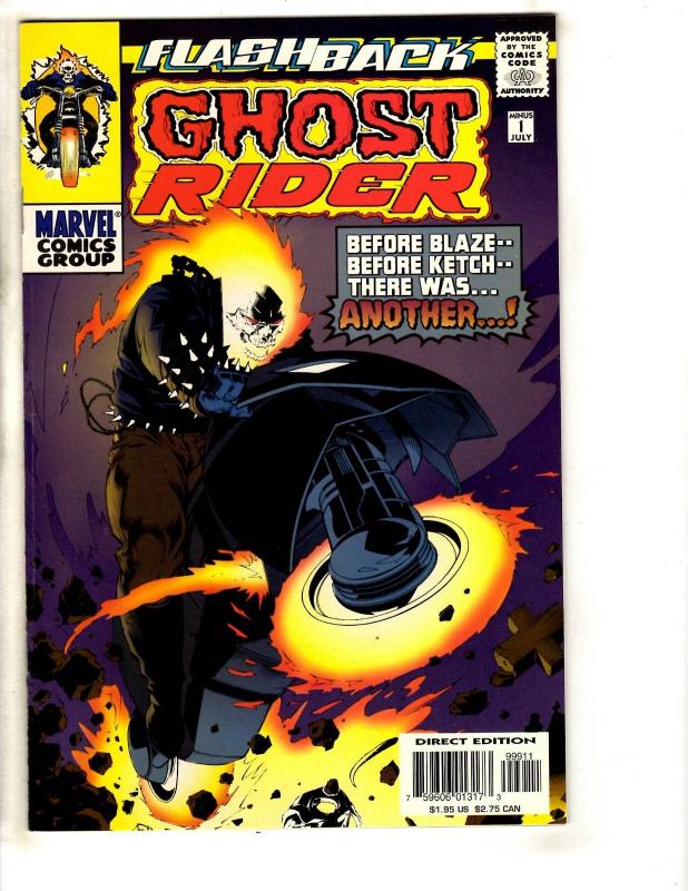 9 Ghost Rider Marvel Comics # -1 + Annuals # 1 2 + # 2 3 4 5 6 7 Original CR32