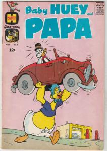 Baby Huey and Papa #1 (May-62) FN/VF+ High-Grade Baby Huey