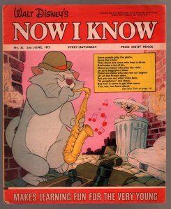 Walt Disney's Now I Know #35 1973-U.K-Scat Cat-G