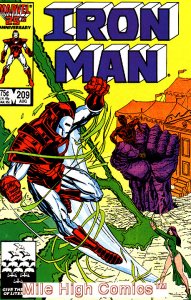 IRON MAN  (1968 Series)  (INVINCIBLE IRON MAN)(MARVEL) #209 Very Fine Comics
