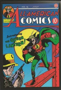 All American Comics #14 (1940) 4x5 Cover Postcard 2010 DC Comics Green Lantern