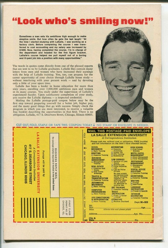 OUTLAW KID #17-1973-MARVEL-JOHN SEVERIN-DOUG WILDEY -nm minus