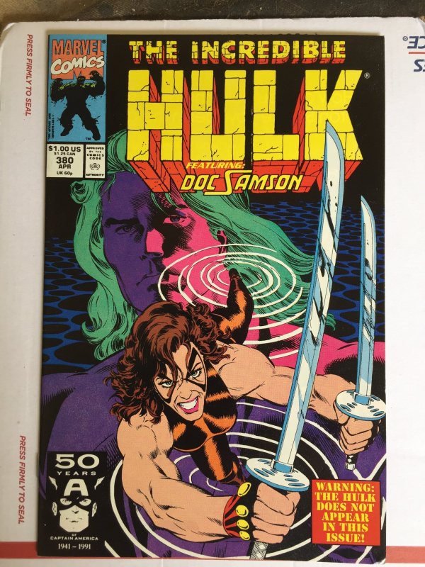 The Incredible Hulk #380