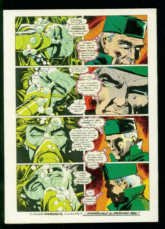 DAREDEVIL #19 1984-SPANISH EDITION #187-188-FRANK MILLER- VF