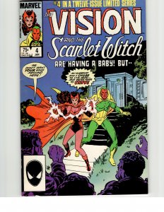 The Vision and the Scarlet Witch #4 (1986) The Vision