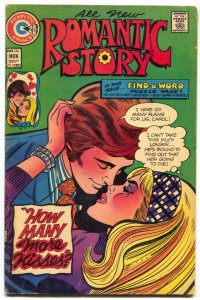 Romantic Story #130 1973-  Charlton Romance comic- VG