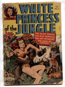 White Princess Of The Jungle #3  1952 - Avon  -FR - Comic Book
