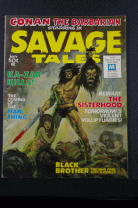 Savage Tales #1 May 1971 Conan VF