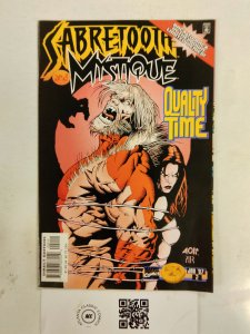 Sabertooth and Mystique #2 Marvel Comic Book X-Men Deadpool Avengers 12 HH22