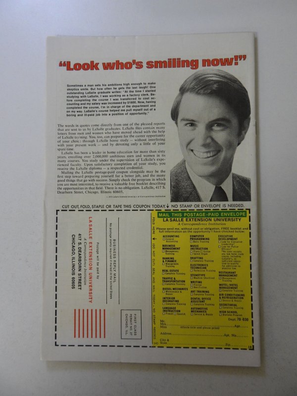 The Defenders #29 (1975) FN- condition subscription fold