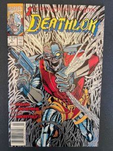Deathlok #1 Newsstand Cover (1991) - NM