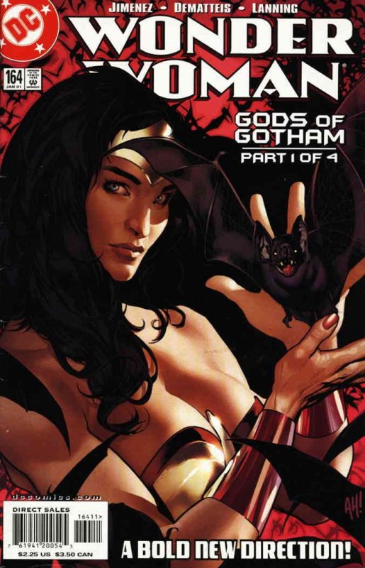 Wonder Woman (2nd Series) #164 VF ; DC | Adam Hughes J.M. DeMatteis