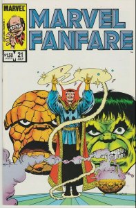 Marvel Fanfare #21 Marvel Comics