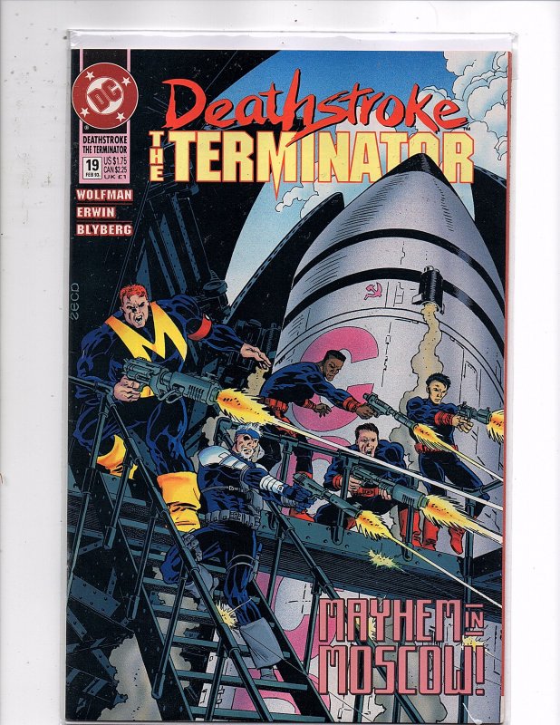 DC Comics Deathstroke the Terminator #19 Mike Zeck Marv Wolfman Cheshire