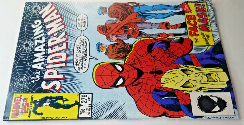 Amazing Spider-man 276 | Hobgoblin Unmasked | NM | 1986 | Marvel Comic | 
