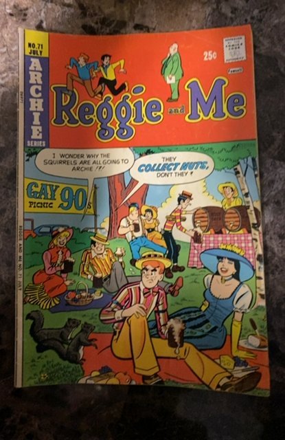 Reggie and Me #71 (1974) Li'l Jinx 