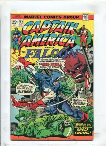 Captain America #185 - Red Skull Cover/Appearance (6.5/7.0) 1975