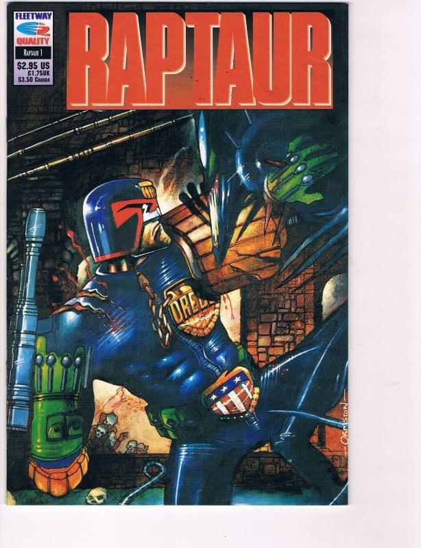 Raptaur # 1 VF Fleetway Quality Comic Books Hi-Res Scans Awesome Issue WOW!!!!!!