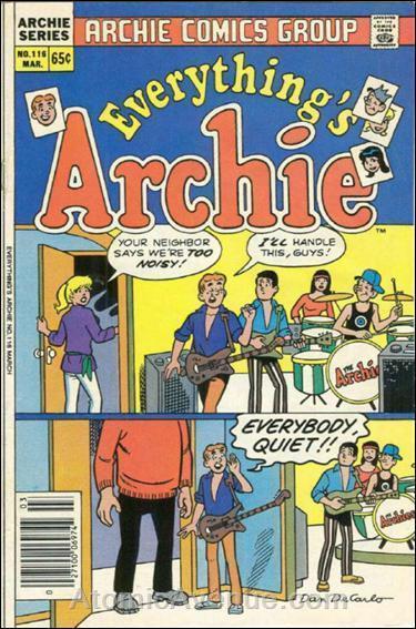 Everything’s Archie #116 FN; Archie | save on shipping - details inside