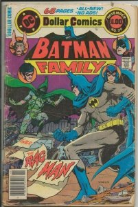 Batman Family #20 ORIGINAL Vintage 1978 DC Comics