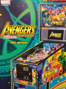 Avengers Infinity Quest Pinball Flyer Marvel Comic Incredible Hulk Art Print Pro