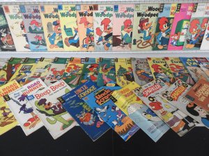 Huge Lot of  150+ Comics W/ Bugs Bunny, Mickey Mouse, Uncle Scrooge! Avg. VG