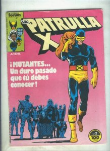 La Patrulla X volumen 1 numero 002: Krakoa la isla viviente (numerado 2 en tr...