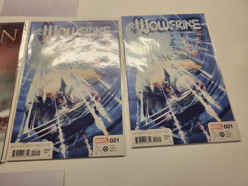 4 Marvel Comics #1 X Major + #1 Origin II + Wolverine 21 21 16 SM4