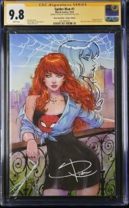 Spider-Man (2022) # 1 (CGC 9.8) Signed & Sketch Sabrine * Rich Convention Virgin