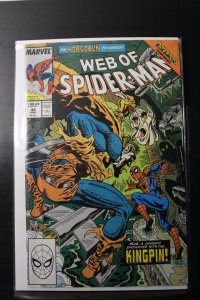 Web of Spider-Man #48 Newsstand Edition (1989)