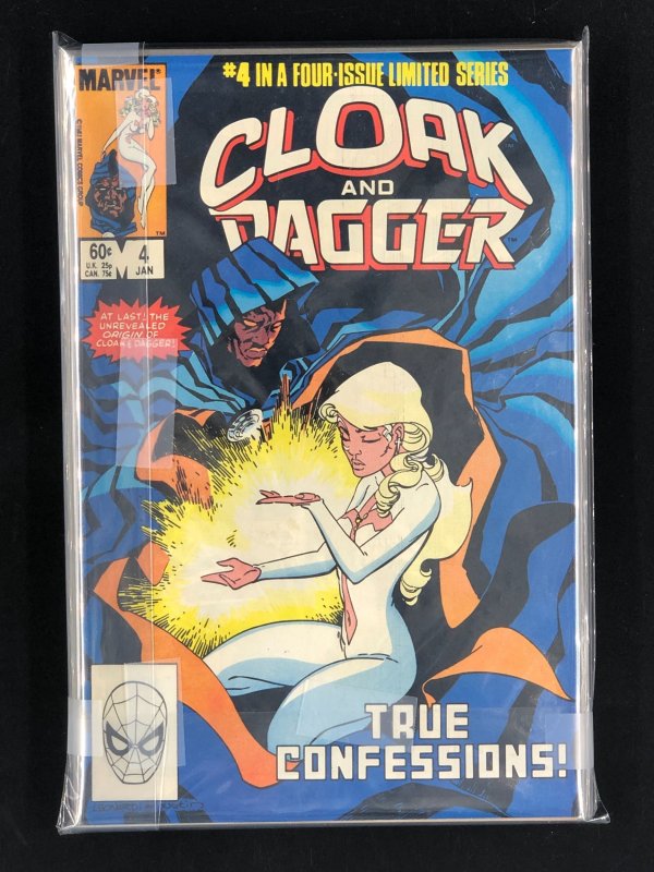 Cloak and Dagger #1 - 4 Set (1984) VF/NM Tandy and Tyrone's story