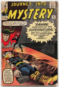 Journey Into Mystery #91 (1963) Thor