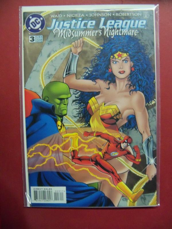 JUSTICE LEAGUE MIDSUMMER'S NIGHTMARE #3  VF/NM OR BETTER DC COMICS