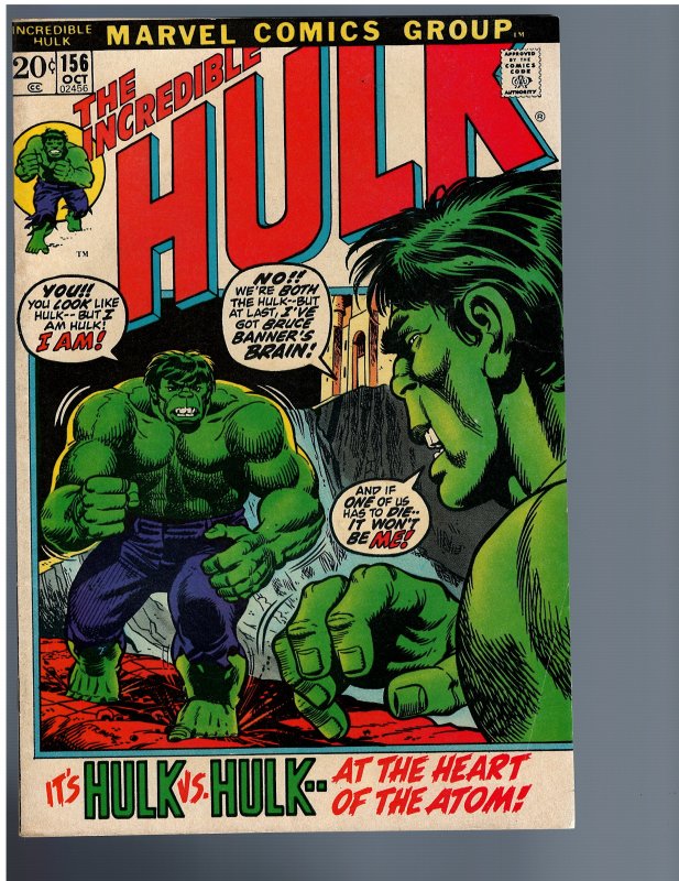 Incredible Hulk #156 (1972)