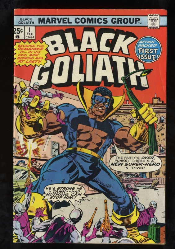 Black Goliath #1 VG+ 4.5