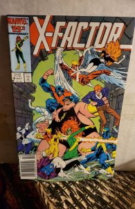X-Factor #9 Newsstand Edition (1986)