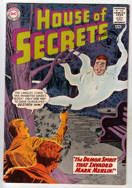 House of Secrets #59 (Apr-63) FN/VF Mid-High-Grade Mark Merlin