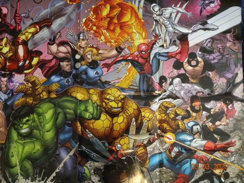 AVENGERS  Promo Poster, 24 x 36, 2012, MARVEL Unused more in our store 544