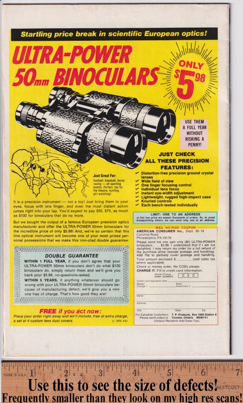 MARVEL CHILLERS #4 (Jun 1976) VF 8.0, off white to white!