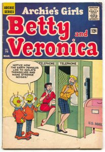 Archie's Girls Betty and Veronica #75 1962- Mr Inferno- Sells soul to devil VG/F 