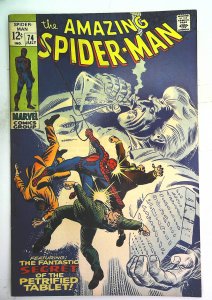 Amazing Spider-Man (1963 series)  #74, Fine+ (Actual scan)