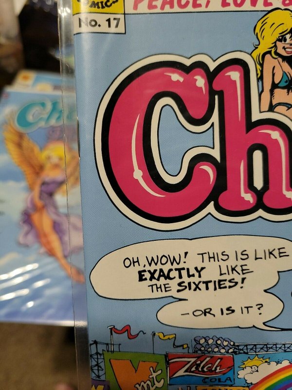 Cherry #17 * 1995 Kitchen Sink Comics * Larry Welz * Mature * TMNT Spoof * 