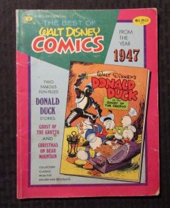 The BEST OF WALT DISNEY COMICS From 1947 VG 4.0 Donald Duck / Golden Special