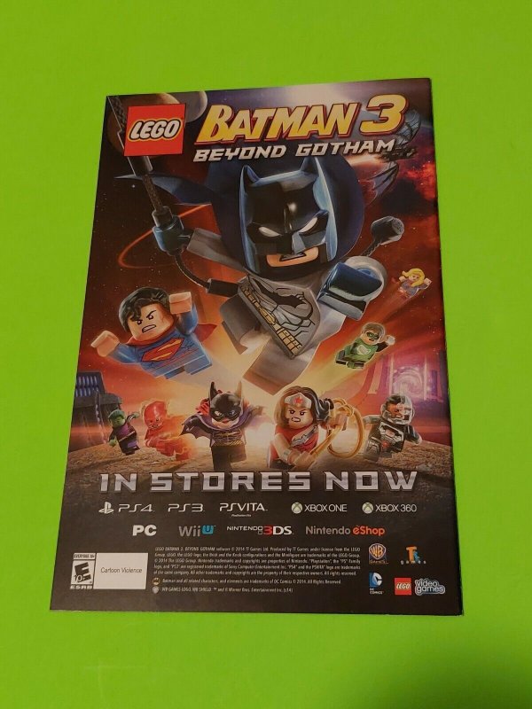 2015 BATMAN AND ROBIN 36 LEGO Patrick Gleason art NM-